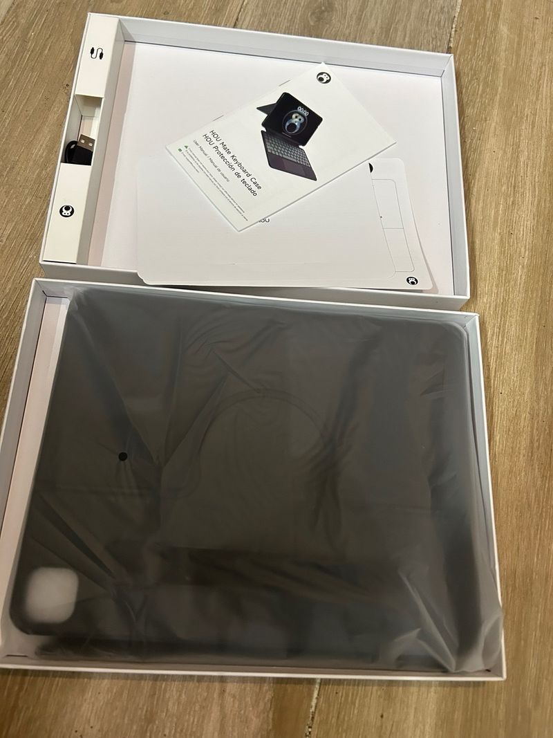 Teclado funda  HOU Giratorio iPad Air 13 (M3/M2) afbeelding 6
