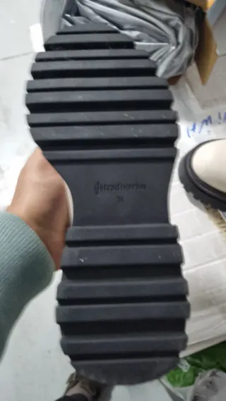 Botines blancos Track