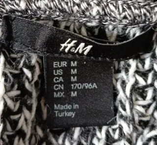 Jersey H&M Cuello Alto Talla L