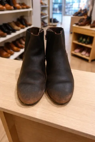 Botines camperos marrones talla 30