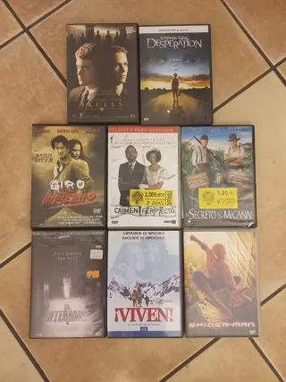 Lote 9 Películas DVD (Varios Géneros)