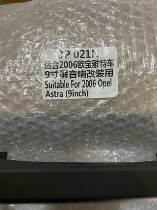 Pantalla 9” Opel Astra 8GB+256GB 2006-2014