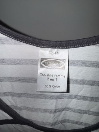 Camiseta Oecilia Classics Rayas Talla XL