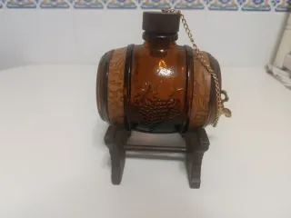 Figura Barril Cristal Años 80