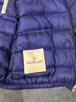 Piumino Moncler Donna Blu/Viola