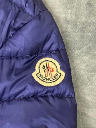 Piumino Moncler Donna Blu/Viola