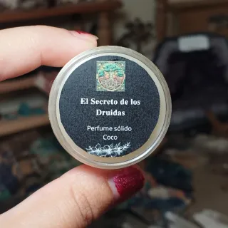 Perfume sólido de coco