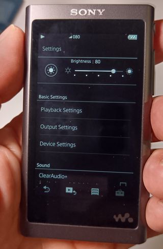 Reproductor Sony NW-A55L