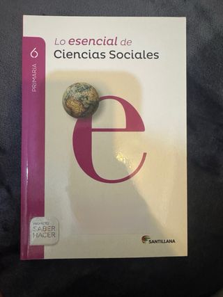 Lote de libros Santillana de 6 de primaria