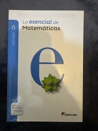 Lote de libros Santillana de 6 de primaria