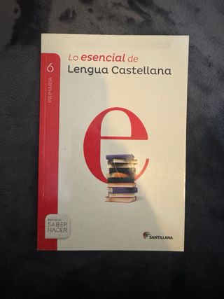 Lote de libros Santillana de 6 de primaria