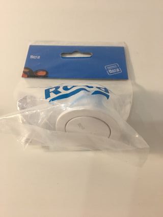 Botón pulsador Roca descarga inodoro blanco mate