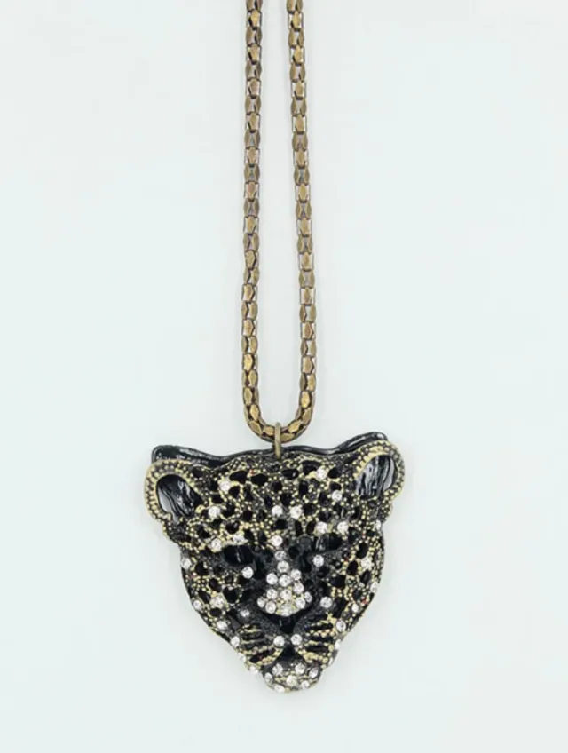 Collar meta y cuero vintage para que elijas.