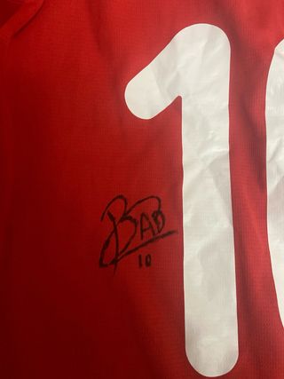 Camiseta Puma Marruecos 10 Brahim Firmada