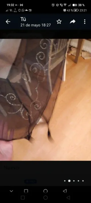 Mantel mesa transparente NUEVO