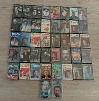 Lote Cassettes Junco Flamenco y Sevillanas