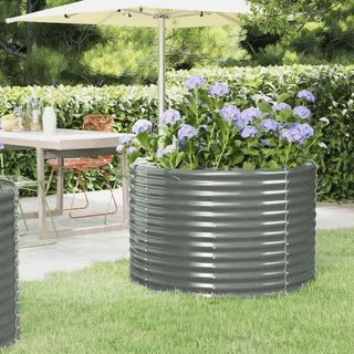 Jardinera Acero Galvanizado 100x100x68