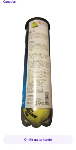 Lote 4 pelotas tenis/pádel TB 920 Artengo precinto