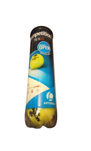 Lote 4 pelotas tenis/pádel TB 920 Artengo precinto