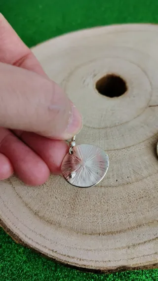 Pendientes y anillo en tonalidades azules