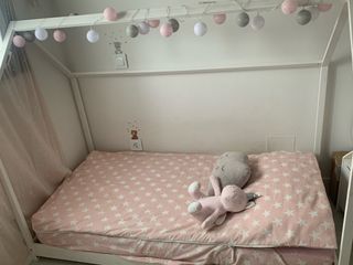 Funda Nórdica Rosa Estrellas