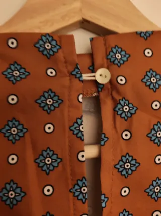 Camisa estampada manga larga