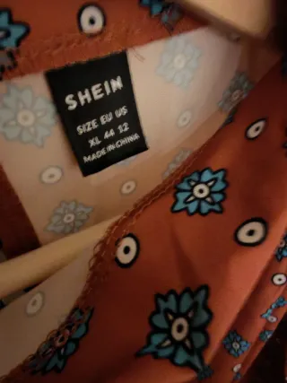 Camisa estampada manga larga