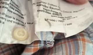 Camisa de cuadros Esprit