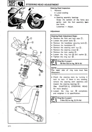 Manual Yamaha RD500 84
