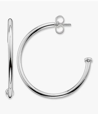 Pendientes Thomas Sabo Aro Bolas Karma Beads Plata