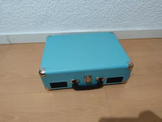 Tocadiscos Prixton VC400 Azul y Negro