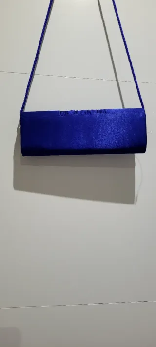 Bolso de fiesta azul