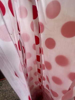 Traje Flamenca Lunares Rojo y Blanco