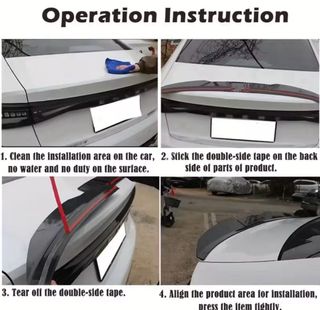 Alerón Maletero Trasero Ajustable