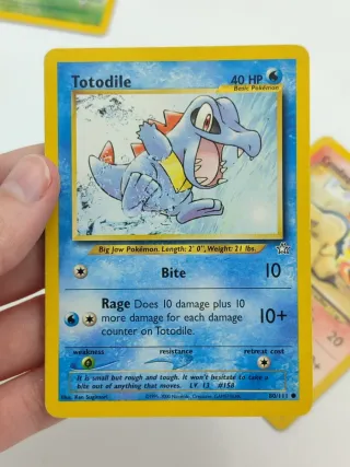 Lote 3 Cartas Pokémon - NEO GENESIS