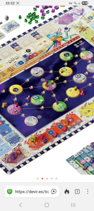 Transgalactica juego de mesa