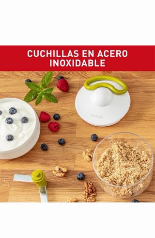 Picadora Manual Tefal 500ml 2 Cuchillas