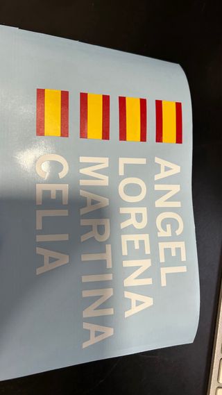 Pegatina Coche La Grua