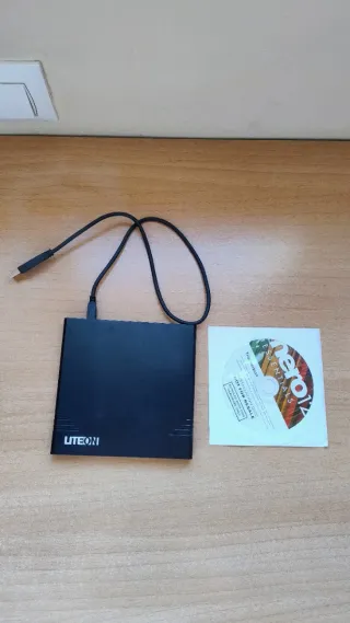 Grabadora DVD Externa LiteOn Negra