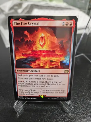 The Fire Crystal - Magic The Gathering