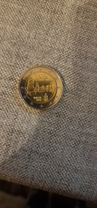 Moneda 2 Euros Malta 2020 Templos