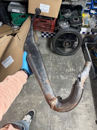 Tubo escape Aprilia Culo Avispa 50