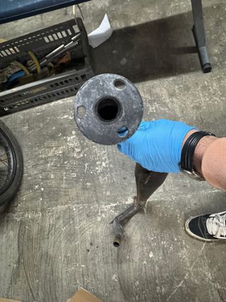 Tubo escape Aprilia Culo Avispa 50