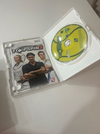 Juegos Wii: Grand Slam Tennis, Top Spin 3, Mario &