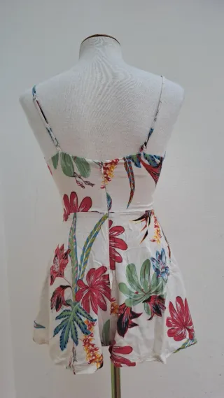 Mono corto estampado tropical