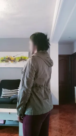 Chaqueta caqui/marrón