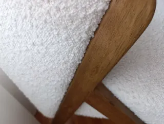 Butaca Zara Home Bouclé Madera Pino