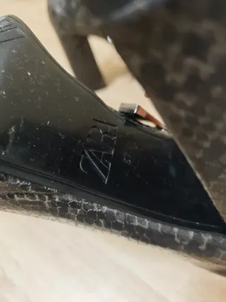 Botines negros tacón plataforma