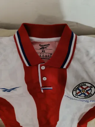 Camiseta Reebok Paraguay Francia 98 Talla M