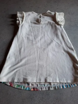 Abito Mayoral stampa floreale in tulle 4 anni